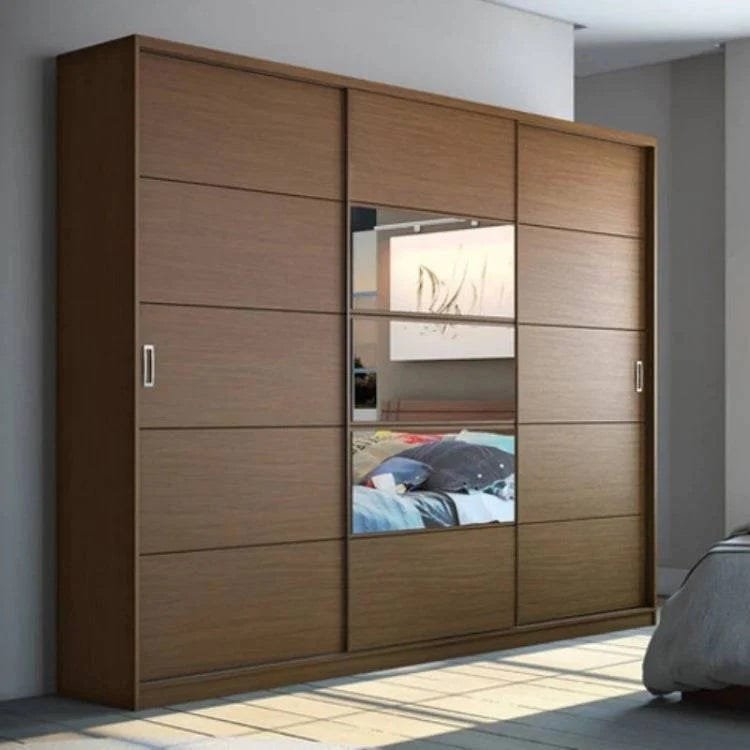 دولاب جرار 200 × 50 × 240 سم - بني